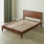 ZINUS Vivek Deluxe Wood Platform Bed Frame with Headboard, Wood Slat Support, No Box Spring Needed, Easy Assembly, Queen - Image 8