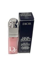 Dior Addict Lip Maximizer Lip Plumping Gloss # 001 PINK (MINI/SMALL/SAMPLE SIZE/TRAVEL SIZE) 2 ml / 0.06 fl oz- (NOTE THIS IS VERY SMALL) - 0106 - Image 3