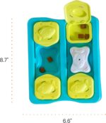 Catstages Kitty Cube Interactive Treat Puzzle Cat Toy, Blue - Image 9