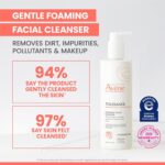 Avène Tolerance Daily Foaming Facial Cleanser, For All Skin Types Including Sensitive, Reactive Skin, Glycerin & Niacinamide Daily Use Face Wash, Fragrance-Free, Dermatologist Tested, Non-Comedogenic - Image 3