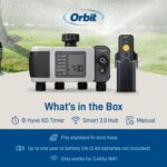 Orbit B-hyve XD 4-Port Smart Hose Watering Timer with Wi-Fi Hub - App Controlled Irrigation Timer - Smart WeatherSense Auto Watering - Multi Valve Yard Irrigation System - 24639 - Image 11