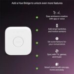 Philips Hue Essential Smart LED A19 Bulb, White and Color Ambiance, E26 Base, 8.8W, 2200K-6500K, 800 Lumens, Dimmable, Works with Alexa, Google, and Apple Home, 2-Pack - Image 7