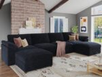 EASE MOOSE Oversized Modular Sectional Sofa, FSC Certified Extra Large U Shape Sectional Cloud Couch,Comfty Deep Modular Sofa with Ottoman - Image 5