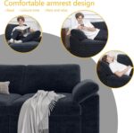 EASE MOOSE Oversized Modular Sectional Sofa, FSC Certified Extra Large U Shape Sectional Cloud Couch,Comfty Deep Modular Sofa with Ottoman - Image 7