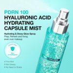 Anua PDRN Collagen Glow Facial Serum Spray, Hydrating Face Mist, Hyaluronic Acid, dewy glass finish, All Skin Types, Instant Plumping Hydration, Firming Care, Korean Skincare, 3.38 fl oz - Image 5