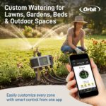 Orbit B-hyve XD 4-Port Smart Hose Watering Timer - App Controlled - Smart WeatherSense - Bluetooth Sprinkler Timer with Remote Control - Multi Outlet Yard Irrigation System - 24634 - Image 10