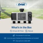 Orbit B-hyve XD 4-Port Smart Hose Watering Timer - App Controlled - Smart WeatherSense - Bluetooth Sprinkler Timer with Remote Control - Multi Outlet Yard Irrigation System - 24634 - Image 11