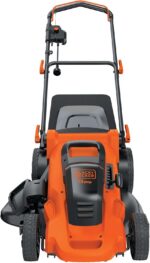 BLACK+DECKER 20-Inch Corded Electric Lawn Mower, Ultra Light Push Mower, 13-Amp High Output Motor, 3 in 1 Cutting Versatility, Tool Free Height Adjustment, 7-setting Cutting Height (MM2000) - Image 13