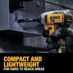 DEWALT 20V MAX 3-Tool Brushless Power Tool Set, Includes 1/2 Cordless Drill,1/4 Impact Driver, Oscillating Tool, 3 Batteries and a Charger, Extended Runtime, Lightweight (DCK360D3) - Image 8