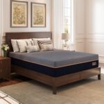 EGOHOME 12 Inch Queen Mattress, Copper Gel Cooling Memory Foam for Back Pain Relief, Therapeutic Bed in a Box, Foam Made in USA, CertiPUR-US Certified, 60x80x12 Black - Image 9