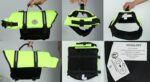 VIVAGLORY Rip Stop Dog Life Vest, Swimming Vest with Handle, Buoyancy for Doggy Puppy, Dog Life Jacket for Swimming & Boating, S, Bright Yellow - Image 9