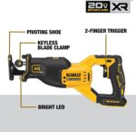 DEWALT 20V MAX 5Ah, Brushless 9 Power Tools with Battery, Charger, Drill, Impact Driver, Reciprocating Saw, Circular Saw, Oscillating Tool, Grinder, Orbit Sander, Impact Wrench, Flashlight (DCK921P1) - Image 9
