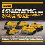DEWALT 20V MAX 5Ah, Brushless 9 Power Tools with Battery, Charger, Drill, Impact Driver, Reciprocating Saw, Circular Saw, Oscillating Tool, Grinder, Orbit Sander, Impact Wrench, Flashlight (DCK921P1) - Image 13