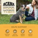 ACANA Grain Free Dry Dog Food Free Run Poultry Recipe 4.5lb Bag - Image 4