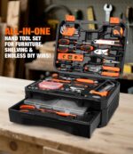 328-Piece Tool Set - Tool Kit Toolbox Storage Case with Drawer, General Household Hand Tool Kit Perfect for Home & DIY Repairs - Image 7