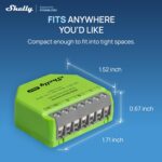 Shelly Dimmer Gen4 US UL, WiFi, Matter, Bluetooth, Zigbee Smart Dimming, Compatible with Matter, Home Assistant, Alexa, Google Home, HomeKit, Support LED Strips & Lamps, No Hub Required, Easy Control - Image 3