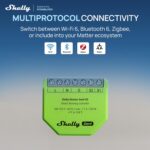 Shelly Dimmer Gen4 US UL, WiFi, Matter, Bluetooth, Zigbee Smart Dimming, Compatible with Matter, Home Assistant, Alexa, Google Home, HomeKit, Support LED Strips & Lamps, No Hub Required, Easy Control - Image 4