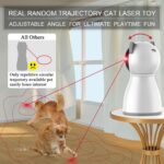 YVE LIFE Cat Toys Laser for Indoor Cats,The 4th Generation Real Random Trajectory Motion Activated Rechargeable Automatic Cat Laser Toy,Interactive Cat Toys for Bored Indoor Cats/Kittens - Image 3
