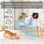 YVE LIFE Cat Toys Laser for Indoor Cats,The 4th Generation Real Random Trajectory Motion Activated Rechargeable Automatic Cat Laser Toy,Interactive Cat Toys for Bored Indoor Cats/Kittens - Image 4