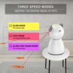 YVE LIFE Cat Toys Laser for Indoor Cats,The 4th Generation Real Random Trajectory Motion Activated Rechargeable Automatic Cat Laser Toy,Interactive Cat Toys for Bored Indoor Cats/Kittens - Image 6