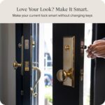 Level Bolt Smart Deadbolt - Make Your Lock Smart Without Changing Keys or Hardware - Matter-Over-Thread - Keyless & Remote Access via Apple, Alexa, Google Home, SmartThings - Image 3