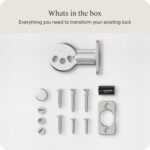 Level Bolt Smart Deadbolt - Make Your Lock Smart Without Changing Keys or Hardware - Matter-Over-Thread - Keyless & Remote Access via Apple, Alexa, Google Home, SmartThings - Image 11