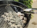 Weber Original Kettle Premium Charcoal Grill, 22-Inch, Black – Outdoor BBQ Grill with Built‑In Thermometer, Heat Control Dampers & One‑Touch™ Cleaning System - Image 3