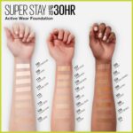 Maybelline Super Stay Full Coverage Liquid Foundation Active Wear Makeup, Up to 30Hr Wear, Transfer, Sweat & Water Resistant, Matte Finish, Medium Beige, 1 Count - Image 4