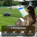 Neomow X SE Robot Lawn Mower Perimeter Wire Free for 0.75 Acre 3D LiDAR SLAM+Vision Mapping Robotic Lawnmower with 4G, No RTK Station Required, AI Accurate Obstacle Avoidance, App Control, Anti-Theft - Image 8