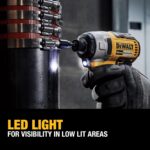 DEWALT 20V MAX Impact Driver, 1/4 Inch, Battery and Charger Included (DCF787D1) - Image 5