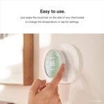 Google Nest Thermostat - Smart Thermostat for Home - Programmable Wifi Thermostat - Snow (Renewed) - Image 8