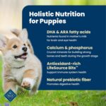 Blue Buffalo Life Protection Formula Chicken & Brown Rice Puppy Dry Dog Food with DHA & ARA, Supports Immunity with Antioxidant-Rich LifeSource Bits, Promotes Healthy Muscles & Strong Bones, 15 lbs. - Image 4