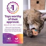 SmartyKat Chickadee Chirp Electronic Sound Cat Toy, Contains Catnip, Battery Powered - Light Brown, One Size - Image 3
