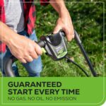 Greenworks 48V (24V x 2) 20" Brushless Cordless Lawn Mower + 12" String Trimmer + 320 CFM Leaf Blower Combo Kit with (2) 4.0Ah Batteries & Dual Port Fast Charger - Image 6