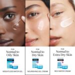 Neutrogena Hydro Boost Hydrating Gel Cream Face Moisturizer for Sensitive Skin 1.7 fl oz plus Hydrating Gel Cleanser 0.5 fl oz Alcohol and Fragrance Free Hyaluronic Acid Daily Hydration Routine - Image 9
