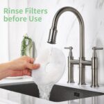 8 Pack Cat Water Fountain Replacement Filters Fit for 3L Flower Water Dispenser Automatic Pet Dog Cat Fountain Filter - Image 8