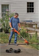 BLACK+DECKER Electric Lawn Mower, Weed Eater and Edger 3-in-1 Combo, Corded 12-Inch 6.5 Amp Electric Weed Wacker and Compact Push Mower (BESTA512CM) - Image 9