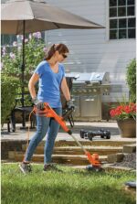 BLACK+DECKER Electric Lawn Mower, Weed Eater and Edger 3-in-1 Combo, Corded 12-Inch 6.5 Amp Electric Weed Wacker and Compact Push Mower (BESTA512CM) - Image 10