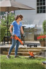 BLACK+DECKER Electric Lawn Mower, Weed Eater and Edger 3-in-1 Combo, Corded 12-Inch 6.5 Amp Electric Weed Wacker and Compact Push Mower (BESTA512CM) - Image 11