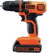 BLACK+DECKER 20V MAX Power Tool Combo Kit, 4-Tool Cordless Power Tool Set with 2 Batteries and Charger (BD4KITCDCRL) - Image 8