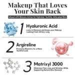 Jerome Alexander MagicMinerals AirBrush Foundation – 2 Piece Set with Airbrush Foundation and Kabuki Brush - Spray Makeup with Anti-aging Ingredients for Smooth Radiant Skin - Light Medium - Image 8