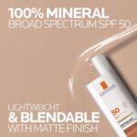 La Roche-Posay Anthelios Sunscreen SPF 40, Ultra-Light Fluid Broad Spectrum SPF 40, Face Sunscreen with Titanium Dioxide Mineral, Lightweight & Fast-Absorbing, Oil-Free, Matte Finish - Image 6