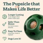 WOOF Starter Pack - Interactive Dog Ball Toy for Boredom - Dog Treat Molds Silicone - Chicken-Flavored Healthy Treats for Dogs - Pupsicle Doggy Enrichment Toy - for Small Pups - 10-25 lbs - Image 4