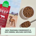 Open Farm, Grain-Free Dry Dog Food, Complete & Balanced Kibble, Sustainably & Ethically Sourced Ingredients, Non-GMO Veggies & Superfoods to Support Overall Health, Grass-Fed Beef Recipe, 22lb Bag - Image 6