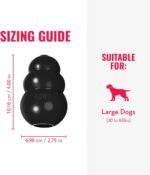 KONG Extreme Dog Toy - Fetch & Chew Toy - Treat-Filling Capabilities & Erratic Bounce for Extended Play Time Most Durable Natural Rubber Material - for Power Chewers - for Large Dogs - Image 5