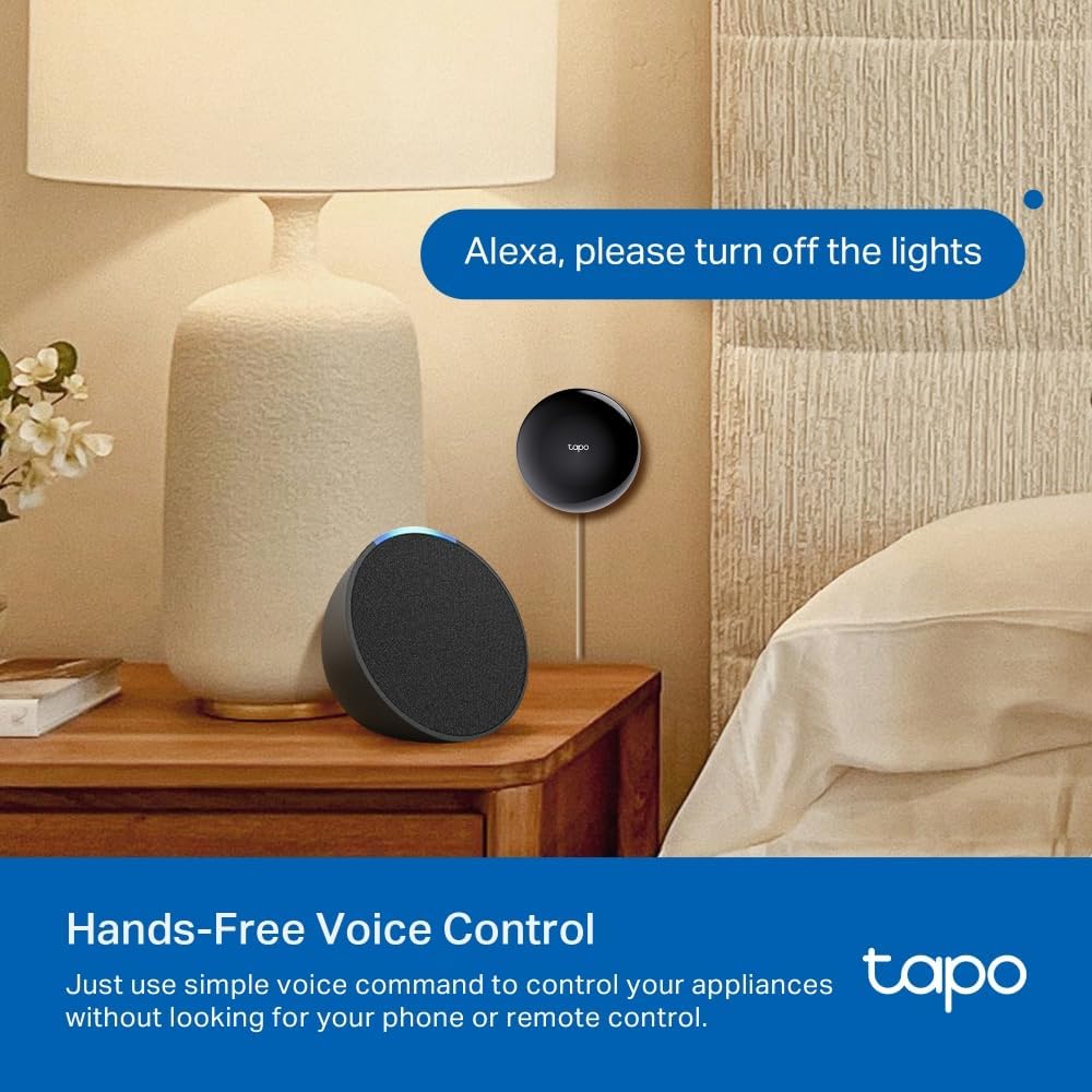 Tapo Smart IR & IoT Hub with Chime - Universal Remote for TVs, ACS, & 18+ Device Types, Matter-Certified, Supports 8,000+ Infrared Brands, Voice & App Control, Custom Schedules & Automations, H110 - Image 4
