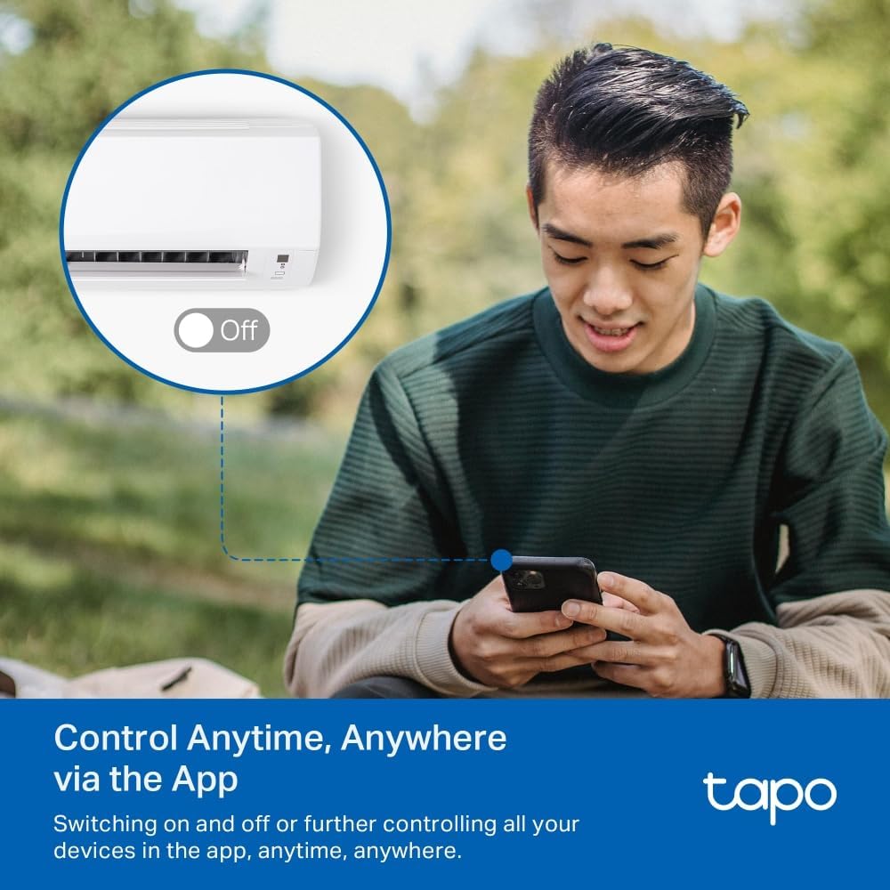 Tapo Smart IR & IoT Hub with Chime - Universal Remote for TVs, ACS, & 18+ Device Types, Matter-Certified, Supports 8,000+ Infrared Brands, Voice & App Control, Custom Schedules & Automations, H110 - Image 5