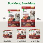 ULTIMATE PET NUTRITION Nutra Complete, 100% Freeze Dried Raw Veterinarian Formulated Dog Food with Antioxidants Prebiotics and Amino Acids (1 Pound, Beef) - Image 7