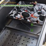 Captiva Designs Extra Large Charcoal BBQ Grill with Oversize Cooking Area(794 SQIN), Outdoor Cooking Grill with 2 Individual Lifting Charcoal Trays and 2 Foldable Side Tables - Image 4