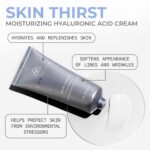 COSMEDIX Skin Thirst Hyaluronic Acid Moisturizer Face Cream - Hydrating Face Lotion & Make Up Primer for Pores, Wrinkles & Fine Lines - Daily Facial Skin Care for Softer, Smoother & Vibrant Skin - Image 3
